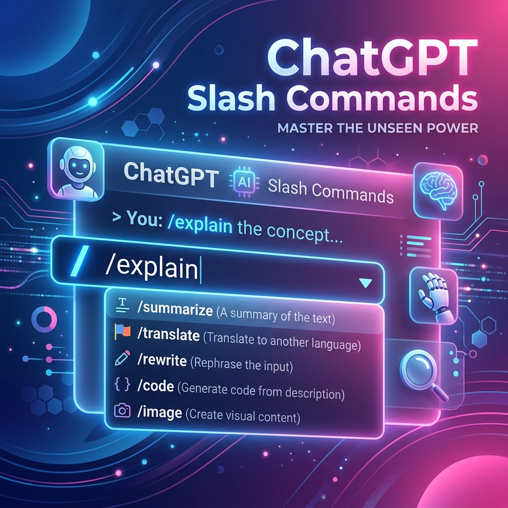 ChatGPT Slash Commands Guide Banner