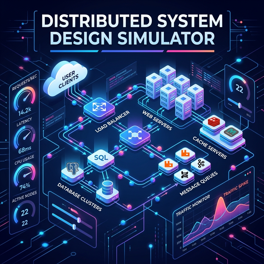 Paperdraw Distributed System Design Simulator Banner